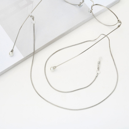 Cadena/ Correa Para Lentes Y Cubre Bocas Cola Topo De Metal