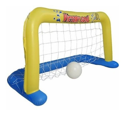 Set Arco Y Pelota Futbol Inflable Pileta Bestway