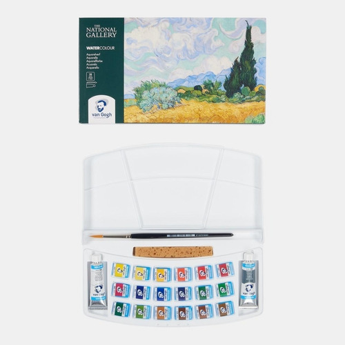 Acuarelas Pastilla Van Gogh Pastilla Caja Plastica X 18