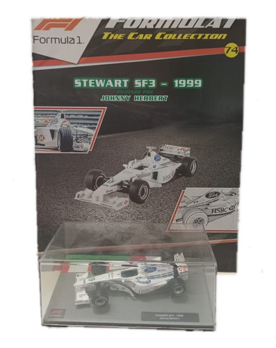 Auto Coleccion Formula 1 Stewart Sf3 Johnny Herbert 1999
