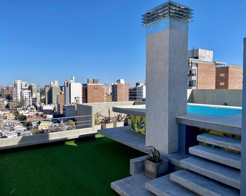 Venta- A Estrenar- Monoambiente Divisible De 43 M2- Piscina- Laundry -macrocentro-medicina