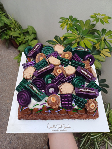 Torta Brownie Candy Ferrero Rocher Bon O Bon Oreos 20cm