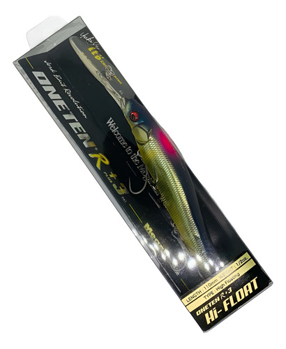 Isca Artificial Megabass Vision Oneten R+3 Hi-float Cor M Champagne Ninkuro Ayu Ps