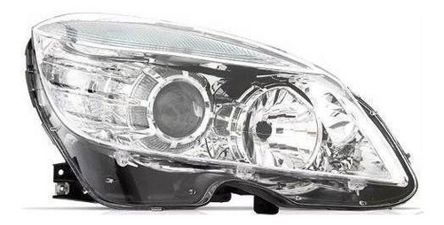 Farol Mercedes C180 C200 2008 2009 2010 11 Sem Xenon Direito