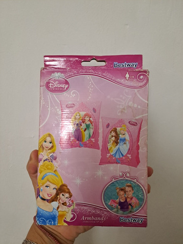 Flotador De Brazo Inflable Princesa