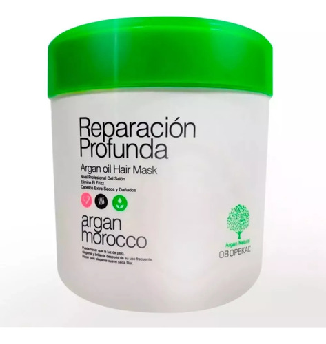 Crema Reparacion Profunda Argan Morocco 1000ml Obopekal