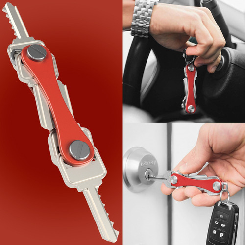 8 Pzs Organizador Llaves Tipo Navaja Llavero Smart Key