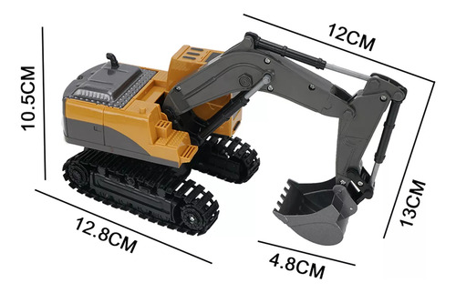 Excavadora De Juguete Con Control Remoto Para Niños