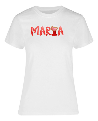 Playera Para Mujer Nombre María - Colección Nombres - María