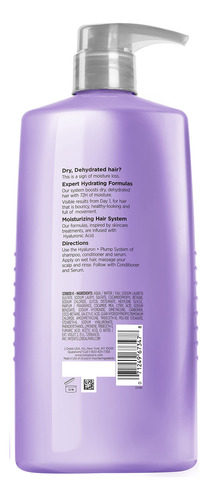 Champú L'oreal Paris Elvive Hyaluron Plump Hyaluron Hydratin