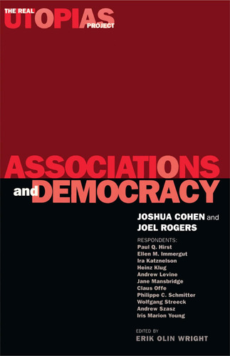Libro: Associations And Democracy: The Real Utopias Project,