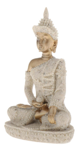 Meditando Bendición Buda Estatua Arenisca Buda Maitreya
