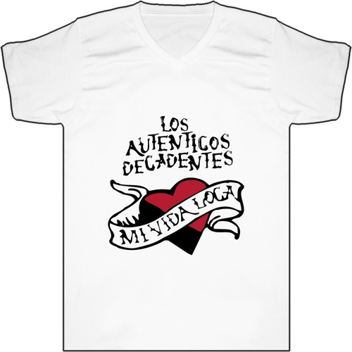 Camiseta Autenticos Decadentes Ska Bca Tienda Urbanoz