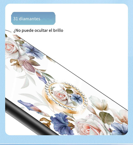 Funda De Silicona Para Huawei Serie Y7: Anillo, Silicona Líquida, Flor, A Prueba De Golpes