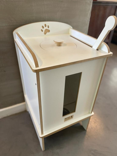 Comedero Contenedor Y Dispenser De Comida Para Perros/gatos