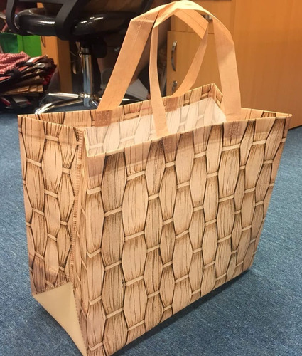 50 Sacola Tnt Laminado Reutilizável - Ecobag Retornável Ipan