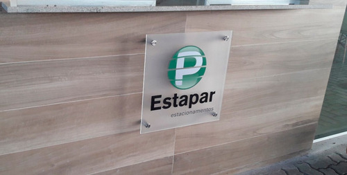 Placa Personalizada Nome/logo/marca + Brinde