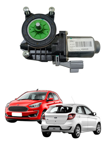 Motor Vidro Porta Traseira Esquerda Ford Ka 2015 2020 Usado