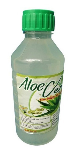 Pulpa De Sabila En Trozo, Áloe Vera, 1 Lt, 100% Natural