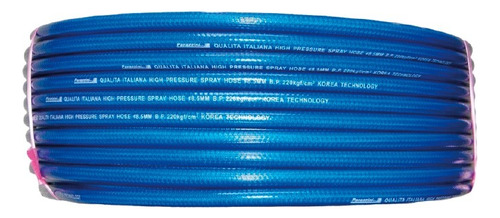 Manguera Para Parihuela 10mm 3/8 100 Mts Parazzini Azul