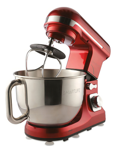 Batidora Planetaria Smartlife Sl-sb0037r 5l 1000w Rojo Rojo 50 Hz X 60 Hz