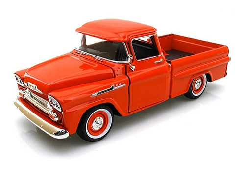 Chevrolet Apache Fleetside 1958 1/24 Motor Max Colec Premiun