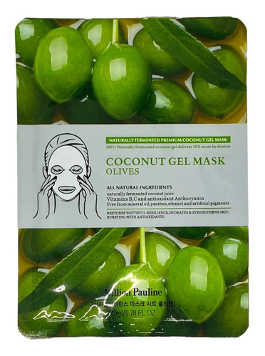 Kit Mascara Facial Oliva Olives   X2 Uni Million Pauiline 