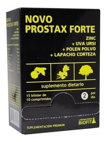 Imagen 1 de 1 de Prostax Forte Zinc Biofit X 150 Comp Biofit
