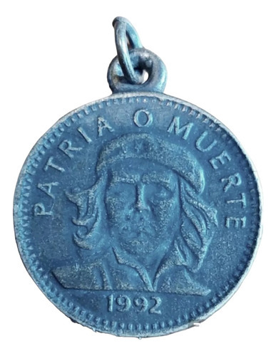 Dije Medalla Che Guevara 25 Mm Moneda Cuba 