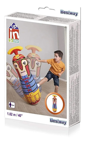 Bestway  Puching Ball Gladiador Inflable 102 X 40 Art 52288