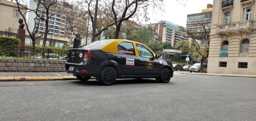 Renault Logan Gnc Nafta 1.6 Negro Taxi Licencia Caba