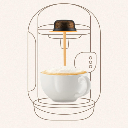 Cápsulas De Café Pod Filter Tamper Spoon Brush Estilo A