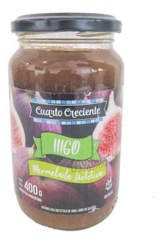Imagen 1 de 7 de Mermelada Higo Dietetica Con Fructuosa 6un X400g