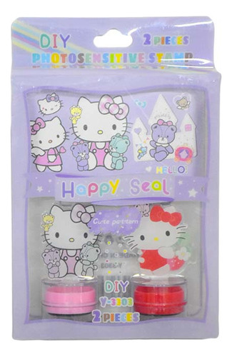 Kit Sellos, Hello Kitty, Kawaii, Para Regalo