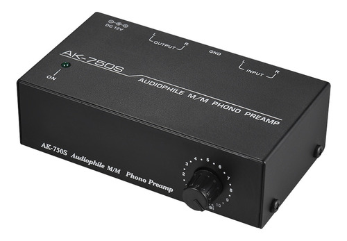 Preamplificador Audiófilo M/m Phono Con Controles De Nivel