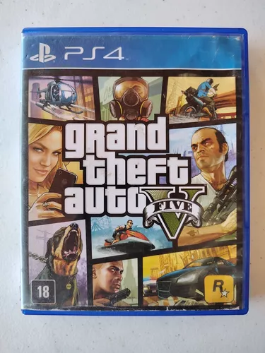  Grand Theft Auto 5 PS4 - PlayStation 4 ( GTA V Ps4) : Video  Games