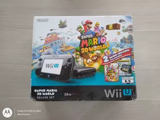 Nintendo Wii U Edição Super Mario 3d Na Caixa - Serial Bate
