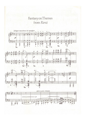 F. Liszt: Complete Piano Transcriptions From Wagner's Operas