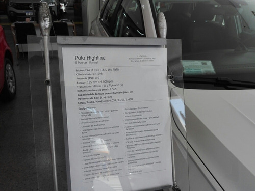 Volkswagen Polo Polo Highline At. My21