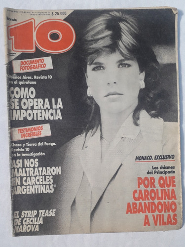 Revista Antigua * Revista 10 * N° 54  Nota Sosa / Recortes