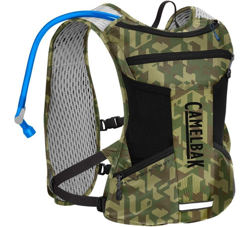 Mochila Hidratação 1,5l Camelbak Chase Bike Vest Camuflado