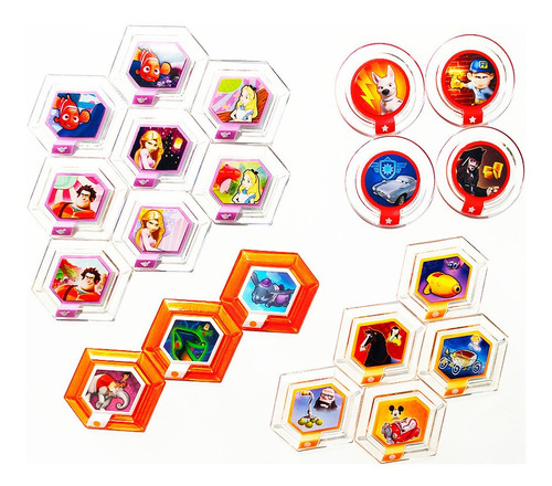 Colección Power Disc Disney Infinity Serie 1 Nuevos