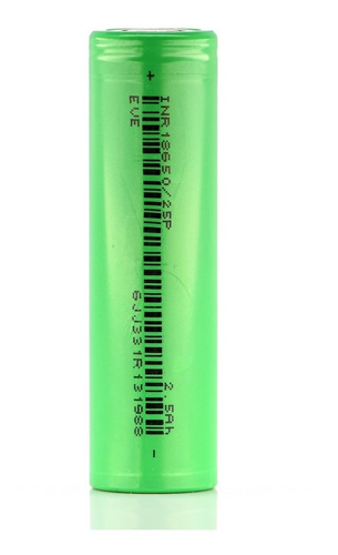 Bateria 18650 Eve 25p 2500mah 10c Inr18650-25p