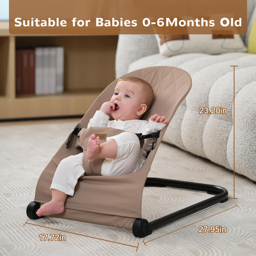 Gorila Portátil Para Bebés Hasta Seis Meses Asiento Inflable Caqui Nombre Del Diseño