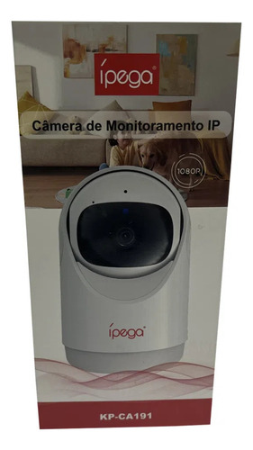 Câmera Ip Wi-fi Auto Tracking Full Hd 1080p Mic Áudio Integr