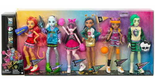 Monster High 2022 Nueva Generacion Set De 6 Muñecos