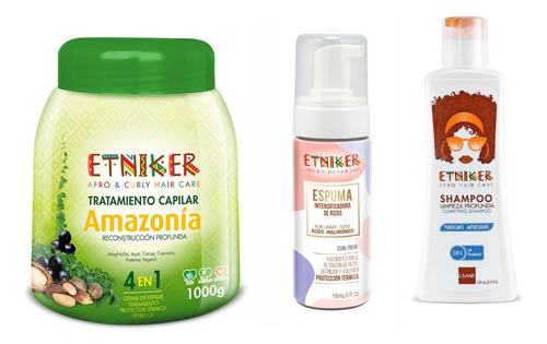 Kit Etniker Amazonia Espuma Sha - g a $30