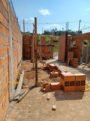 Terreno Com Obra Adiantada Loteamento Vivejo Atibaia 187m2