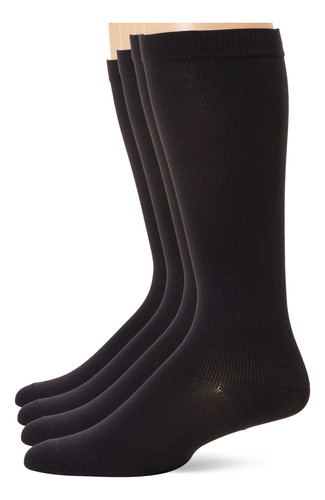 Medipeds Mens 4 Pack Compresion Suave Sobre Los Calcetines