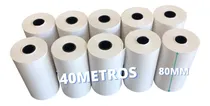 Comprar 10 Bobinas Térmica 80 X 40-impressoras Fiscais-não Fiscais